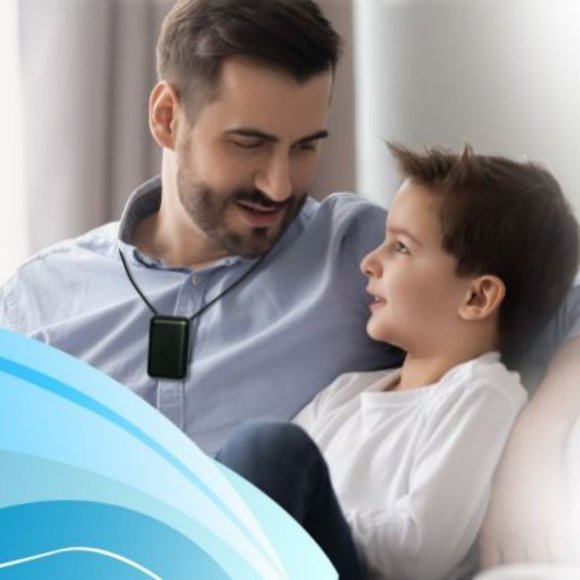 Wein Air Supply® Rechargeable AS-300RB Wearable Ionic Air Purifier - Picture 1 of 4